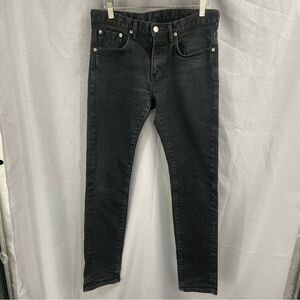 EDWIN TOKYO-JAPAN Black Denim Mens‎ Skinny Jeans Size 30 X 32